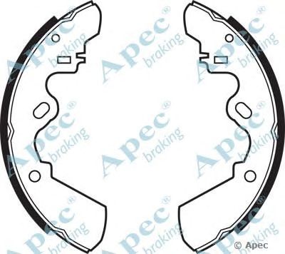 APEC BRAKING shu359 -  Комплект тормозных колодок